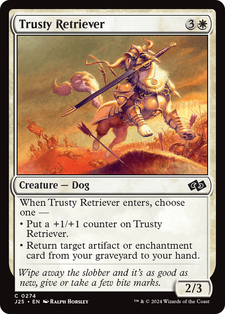 Buscador Confiável / Trusty Retriever - Magic: The Gathering - MoxLand