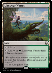 Regiões Agrestes de Llanowar / Llanowar Wastes - Magic: The Gathering - MoxLand