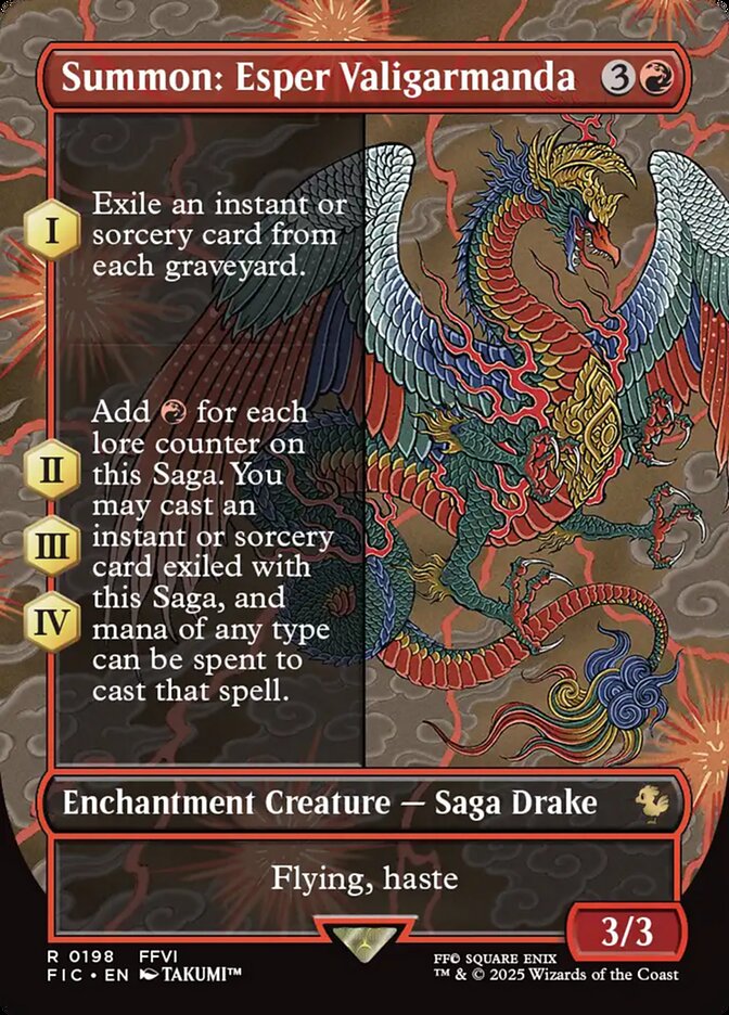 Summon: Esper Valigarmanda - Magic: The Gathering - MoxLand