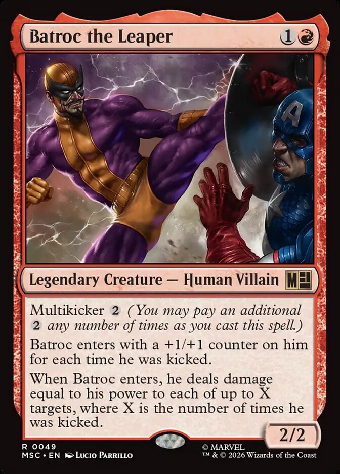 Batroc the Leaper - Magic: The Gathering - MoxLand