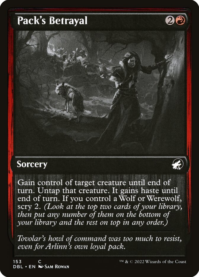 Traição da Alcateia / Pack's Betrayal - Magic: The Gathering - MoxLand