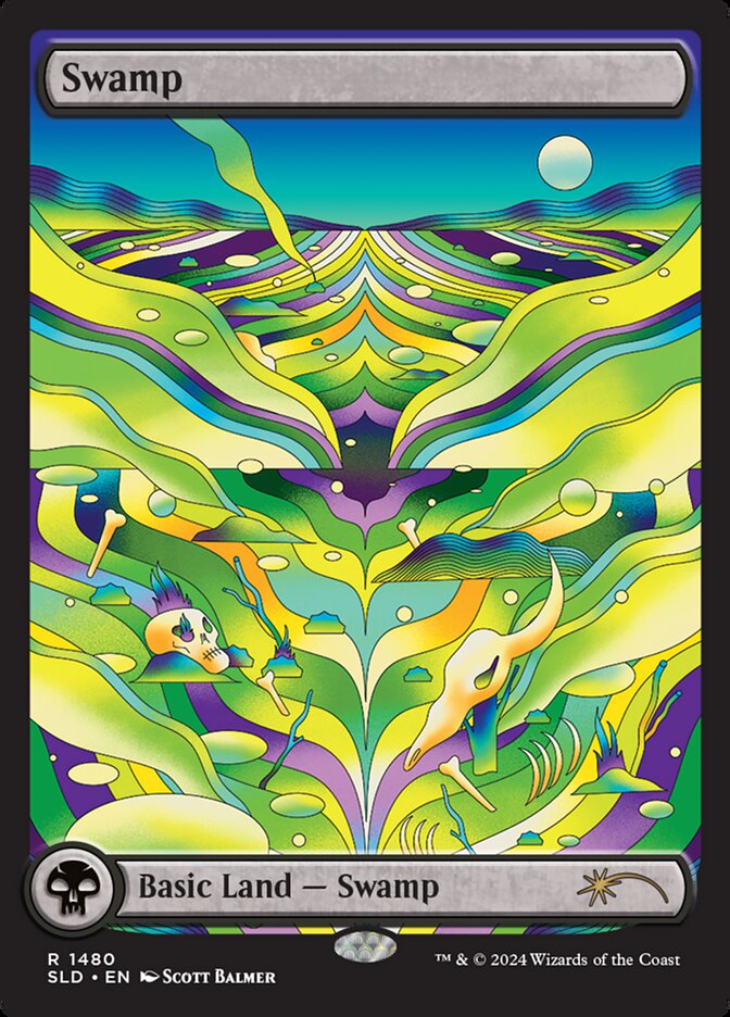 Pântano / Swamp - Magic: The Gathering - MoxLand