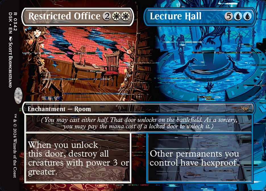 Escritório Restrito / Auditório / Restricted Office / Lecture Hall - Magic: The Gathering - MoxLand