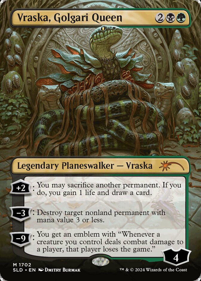 Vraska, Rainha Golgari / Vraska, Golgari Queen - Magic: The Gathering - MoxLand