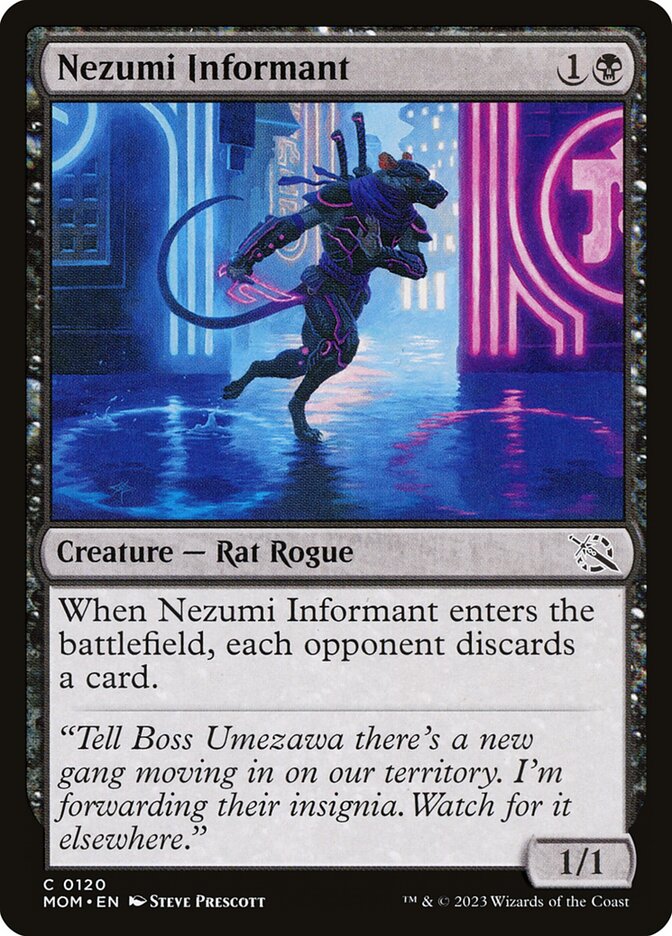 Informante Nezumi / Nezumi Informant - Magic: The Gathering - MoxLand