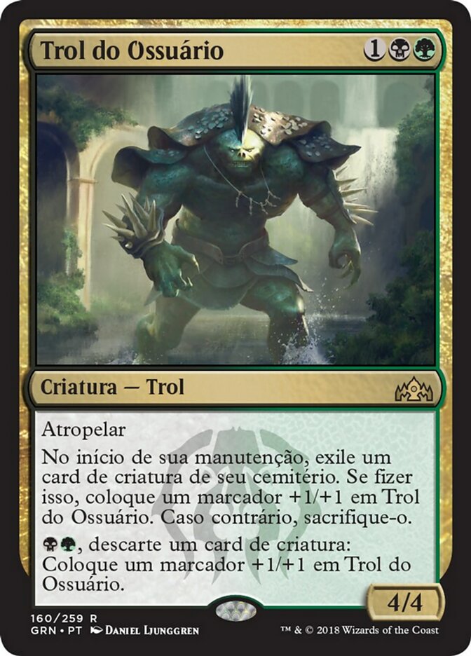 Trol do Ossuário / Charnel Troll - Magic: The Gathering - MoxLand