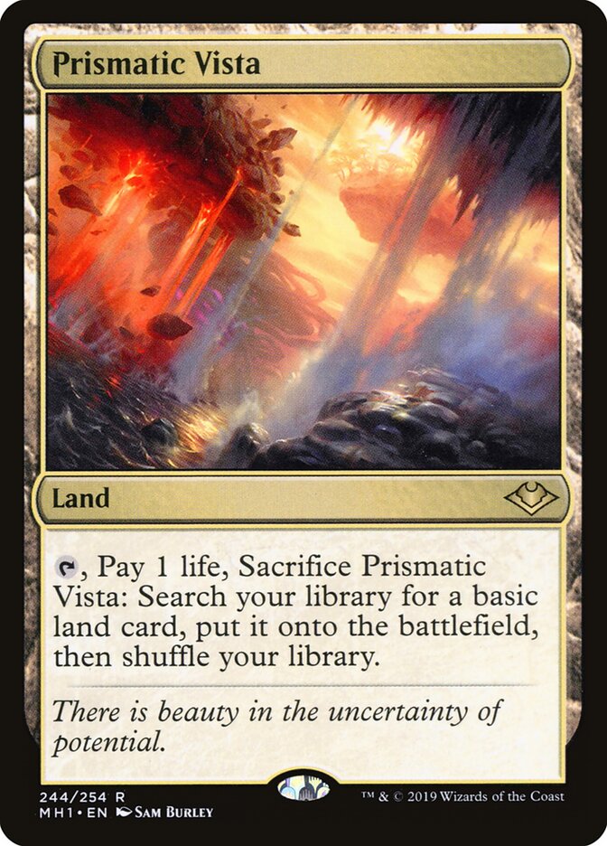 Vista Prismática / Prismatic Vista - Magic: The Gathering - MoxLand