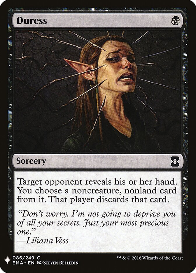 Coagir / Duress - Magic: The Gathering - MoxLand