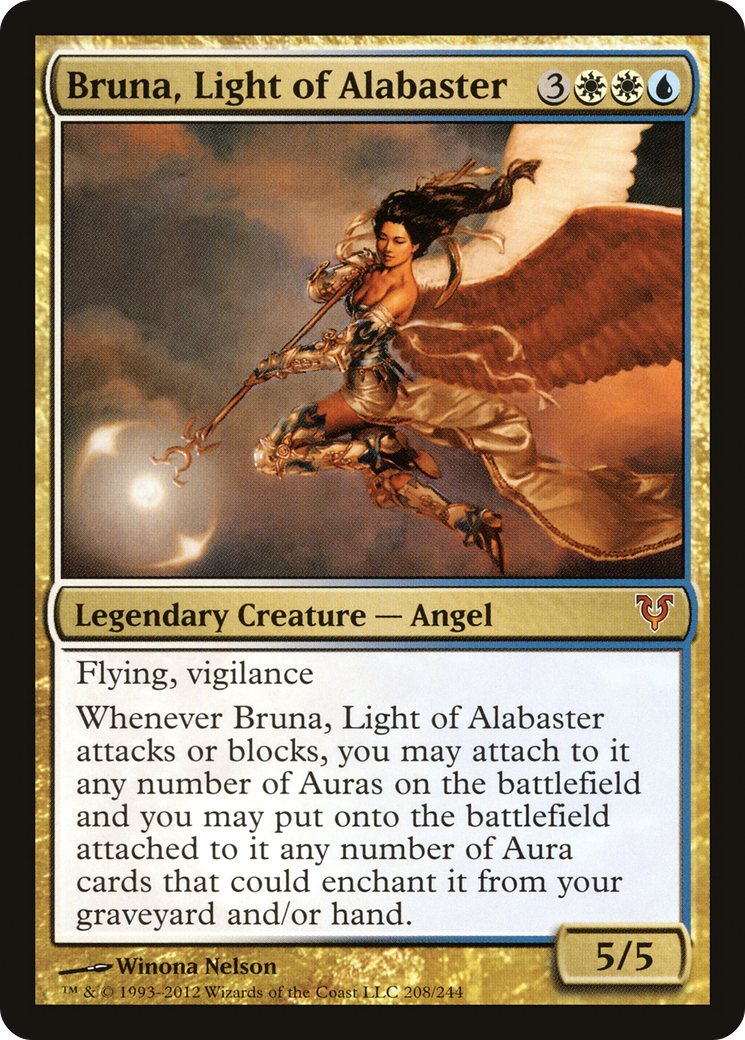 Bruna. Luz do Bando Alabastro / Bruna. Light of Alabaster - Magic: The Gathering - MoxLand
