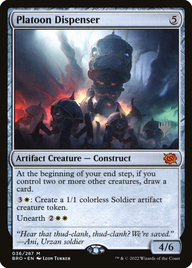 Distribuidor de Pelotões / Platoon Dispenser - Magic: The Gathering - MoxLand