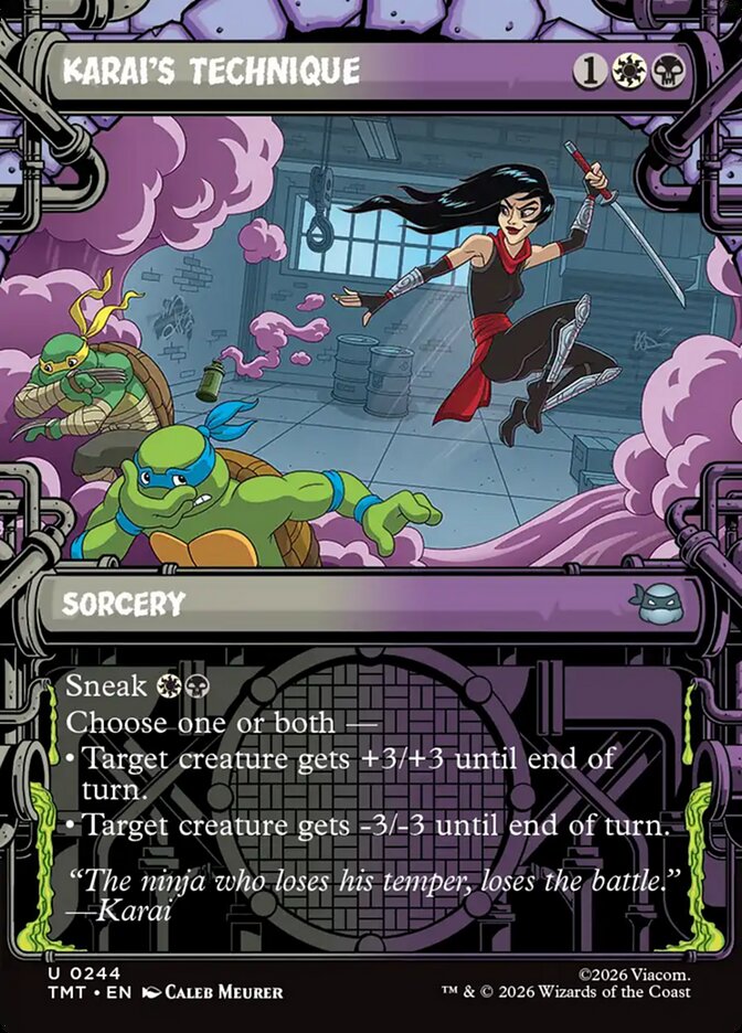Karai's Technique - Magic: The Gathering - MoxLand