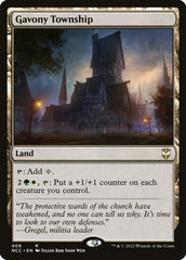 Condado de Gavony / Gavony Township - Magic: The Gathering - MoxLand