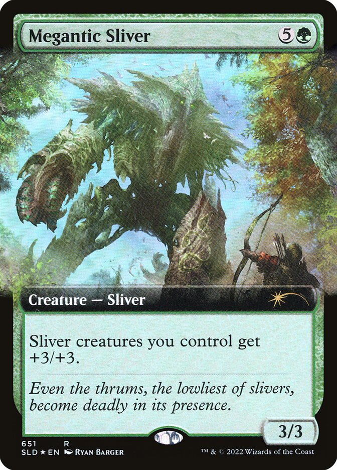 Fractius Megântico / Megantic Sliver - Magic: The Gathering - MoxLand
