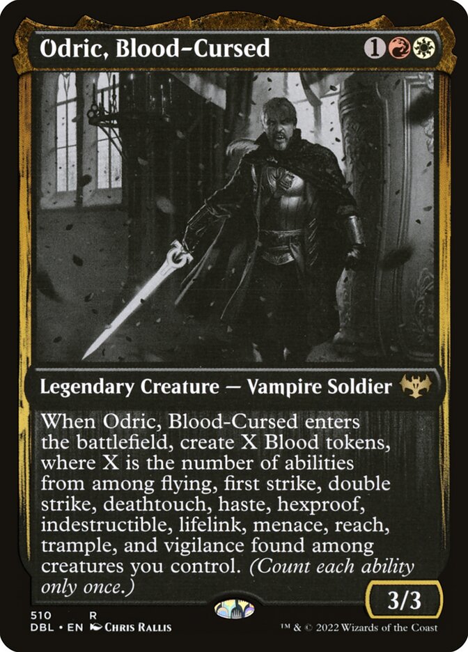 Odric, Amaldiçoado pelo Sangue / Odric, Blood-Cursed - Magic: The Gathering - MoxLand
