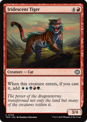 Tigre Iridescente / Iridescent Tiger - Magic: The Gathering - MoxLand