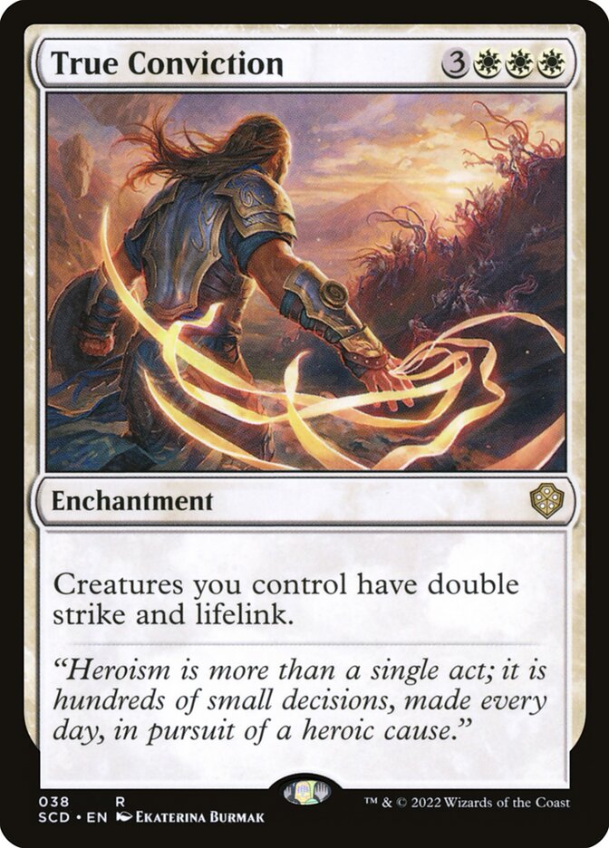 Convicção Verdadeira / True Conviction - Magic: The Gathering - MoxLand