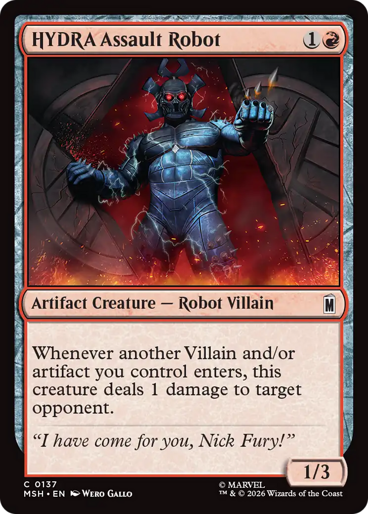 HYDRA Assault Robot - Magic: The Gathering - MoxLand