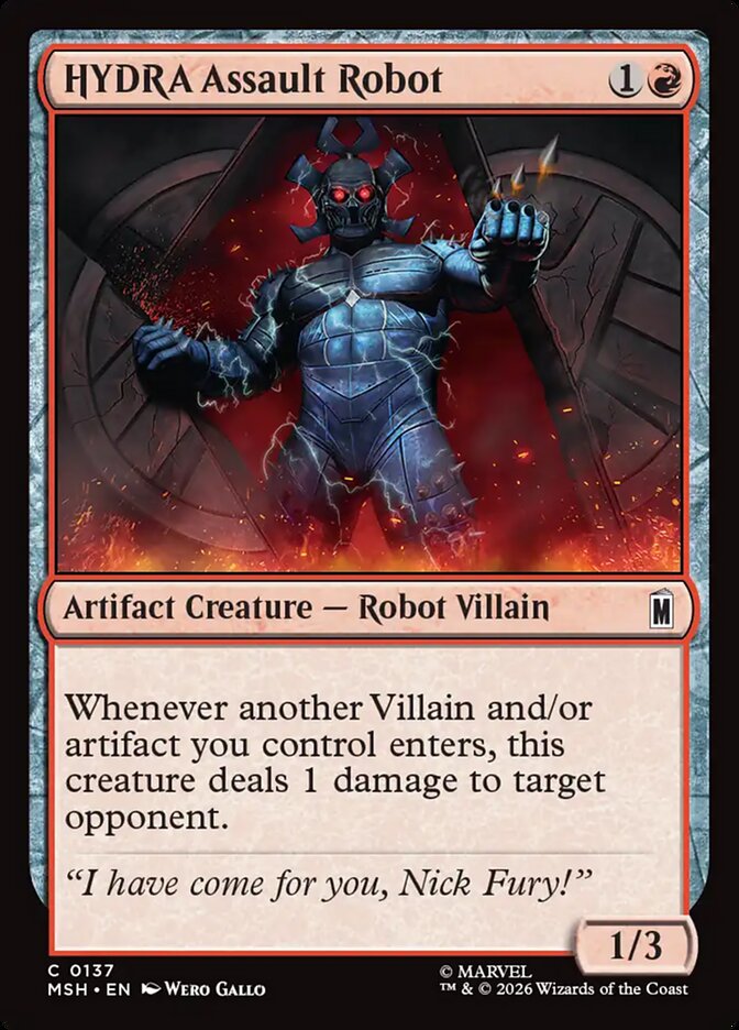 HYDRA Assault Robot - Magic: The Gathering - MoxLand
