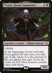 Tivash, Invocador do Escurecer / Tivash, Gloom Summoner - Magic: The Gathering - MoxLand