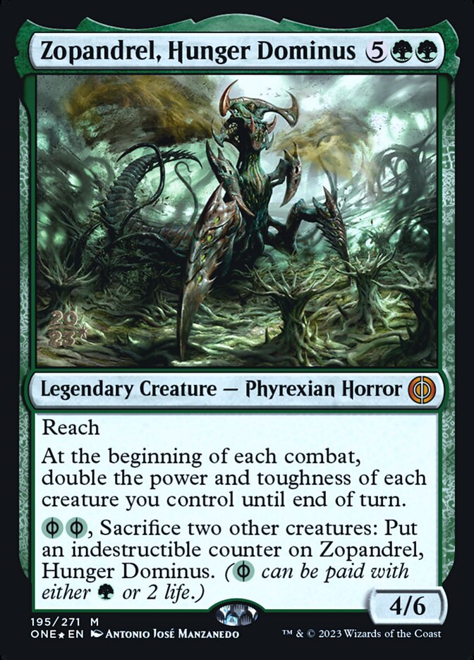 Zopandrel, Domina da Fome / Zopandrel, Hunger Dominus - Magic: The Gathering - MoxLand