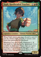 Toph, Professora Teimosa / Toph, Hardheaded Teacher - Magic: The Gathering - MoxLand