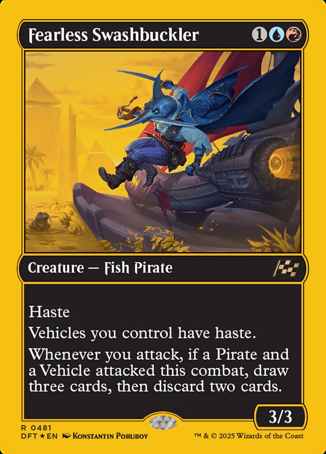 Espadachim Destemida / Fearless Swashbuckler - Magic: The Gathering - MoxLand