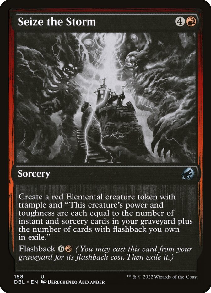 Apreender a Tempestade / Seize the Storm - Magic: The Gathering - MoxLand