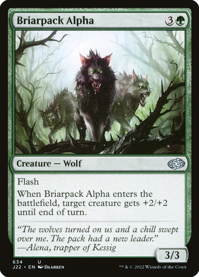Alfa da Alcateia dos Espinhos / Briarpack Alpha - Magic: The Gathering - MoxLand