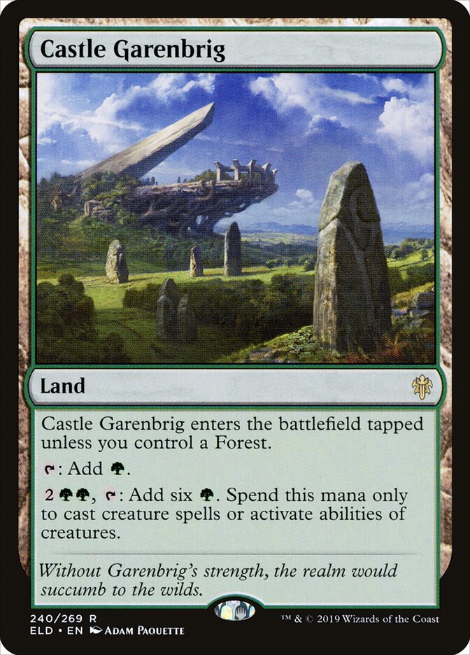 Castelo de Pontegaren / Castle Garenbrig - Magic: The Gathering - MoxLand