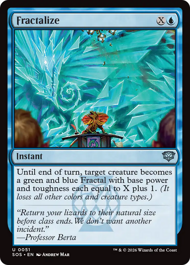 Fractalize - Magic: The Gathering - MoxLand