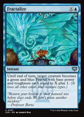 Fractalize - Magic: The Gathering - MoxLand