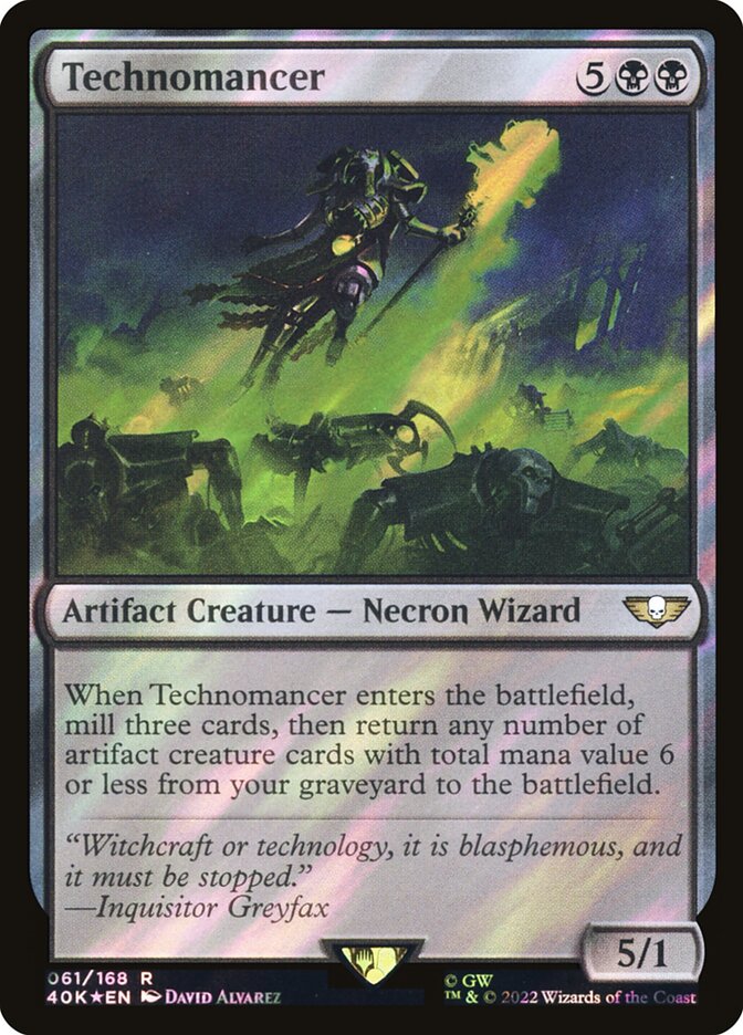 Tecnomante / Technomancer - Magic: The Gathering - MoxLand