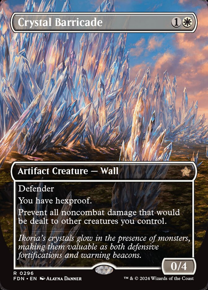 Barricada de Cristal / Crystal Barricade - Magic: The Gathering - MoxLand