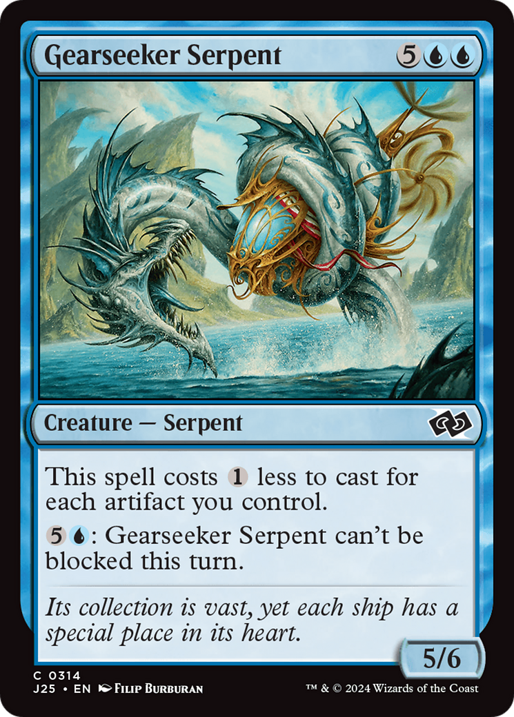 Serpente Mecanívora / Gearseeker Serpent - Magic: The Gathering - MoxLand