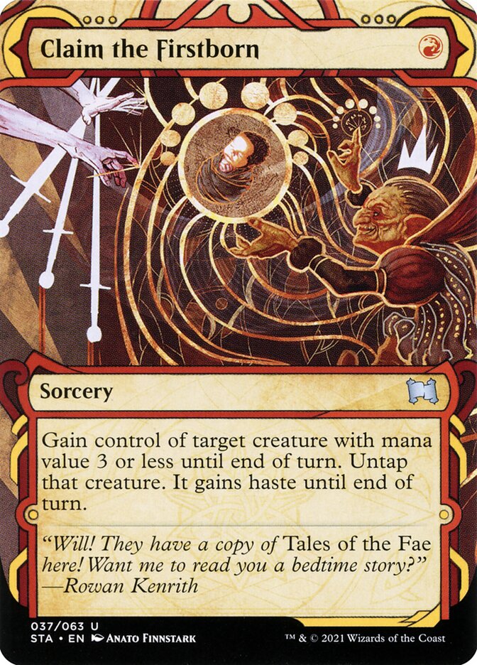 Reivindicar o Primogênito / Claim the Firstborn - Magic: The Gathering - MoxLand