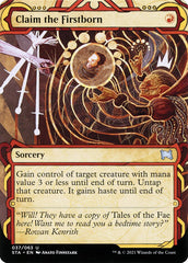 Reivindicar o Primogênito / Claim the Firstborn - Magic: The Gathering - MoxLand