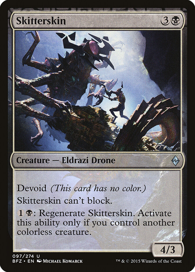 Velocidermo / Skitterskin - Magic: The Gathering - MoxLand
