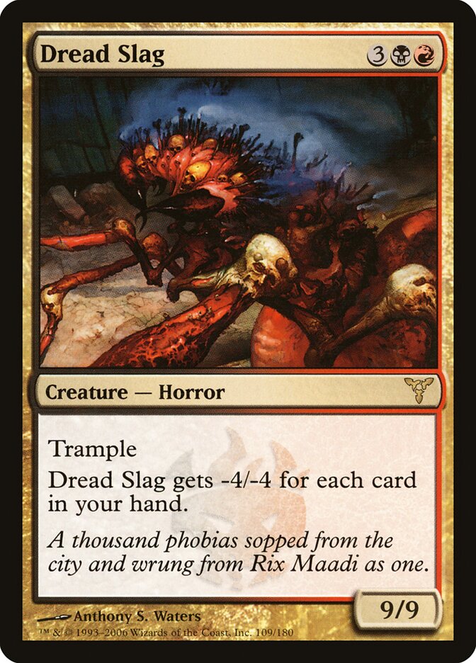Escória do Terror / Dread Slag - Magic: The Gathering - MoxLand