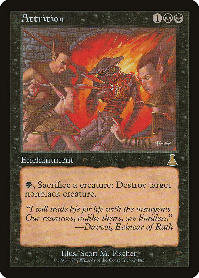 Atrito / Attrition - Magic: The Gathering - MoxLand