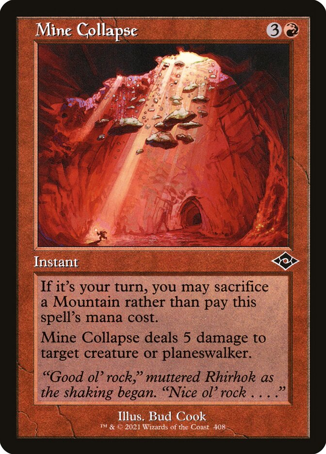 Colapso da Mina / Mine Collapse - Magic: The Gathering - MoxLand