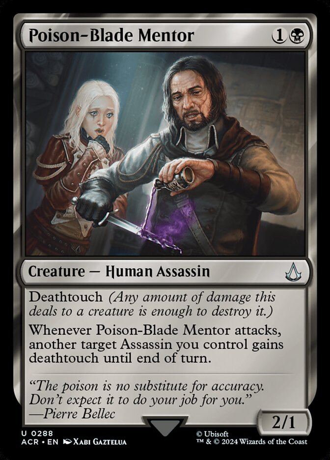 Poison-Blade Mentor - Magic: The Gathering - MoxLand