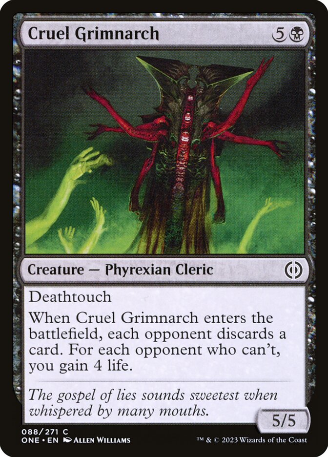 Sombrarca Cruel / Cruel Grimnarch - Magic: The Gathering - MoxLand