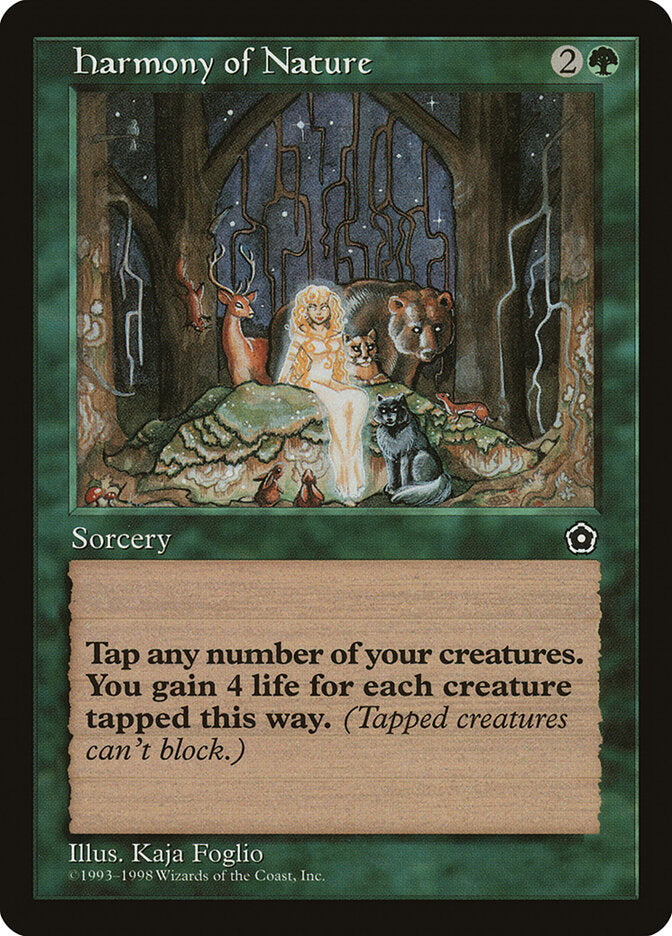 Harmony of Nature - Magic: The Gathering - MoxLand