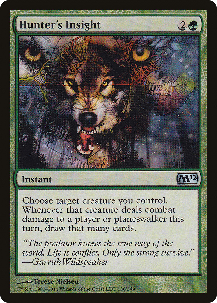 Percepção do Caçador / Hunter's Insight - Magic: The Gathering - MoxLand