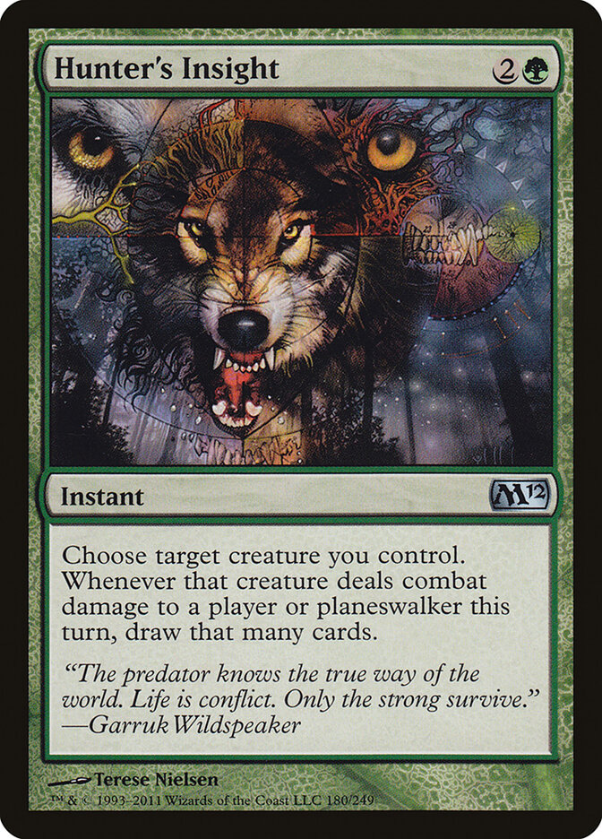 Percepção do Caçador / Hunter's Insight - Magic: The Gathering - MoxLand