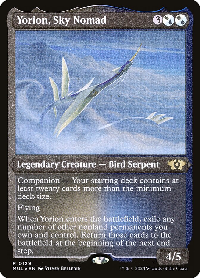 Yorion, Nômade Celeste / Yorion, Sky Nomad - Magic: The Gathering - MoxLand