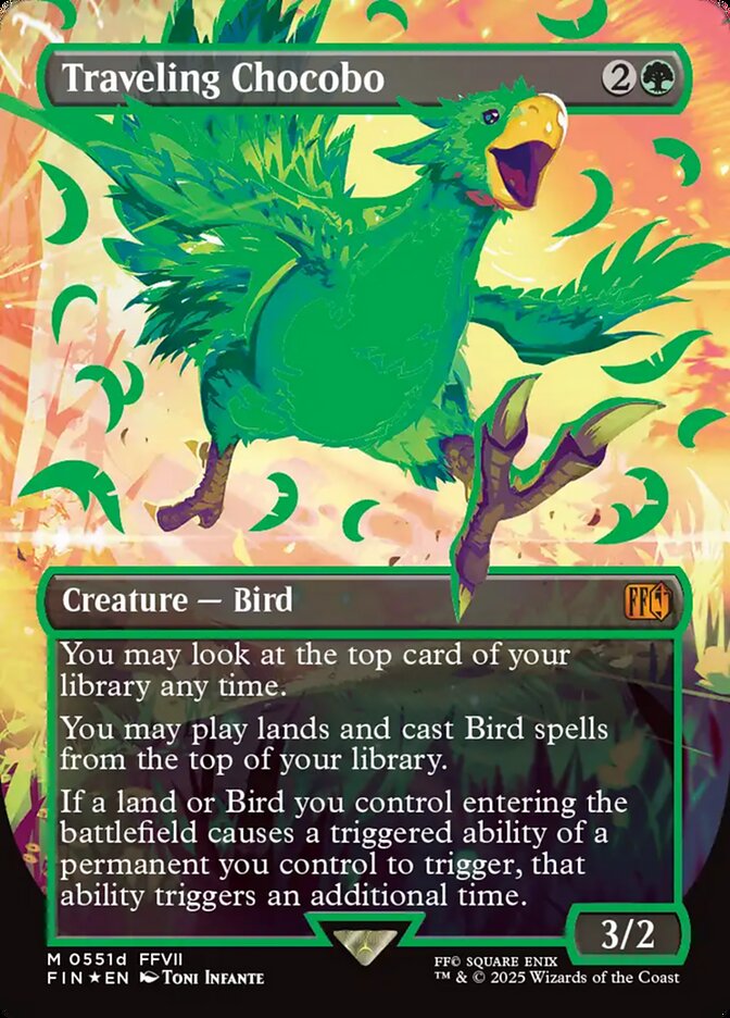 Chocobo Viajante / Traveling Chocobo - Magic: The Gathering - MoxLand