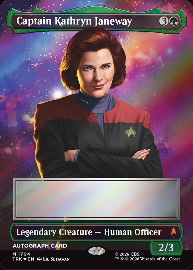 Captain Kathryn Janeway - Magic: The Gathering - MoxLand