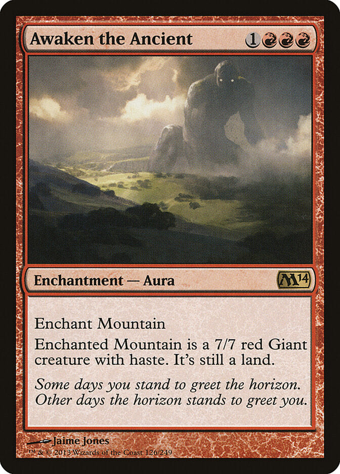 Despertar o Ancião / Awaken the Ancient - Magic: The Gathering - MoxLand