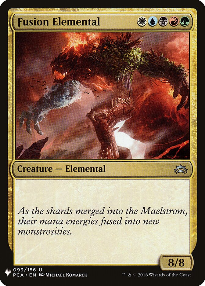 Elemental da Fusão / Fusion Elemental - Magic: The Gathering - MoxLand